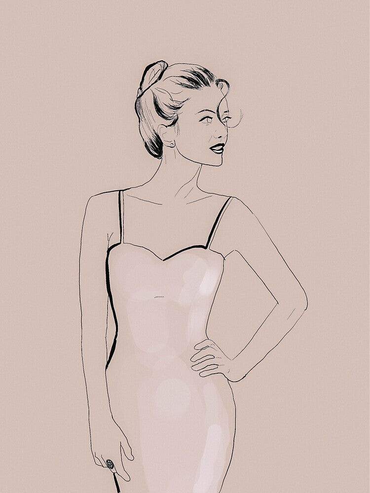Minimalist Parisian Woman II by apopofbeauty
