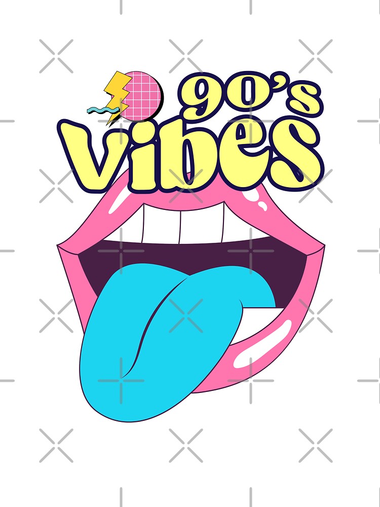 retro 90s vibes joyful tshirt by anandsiva2703