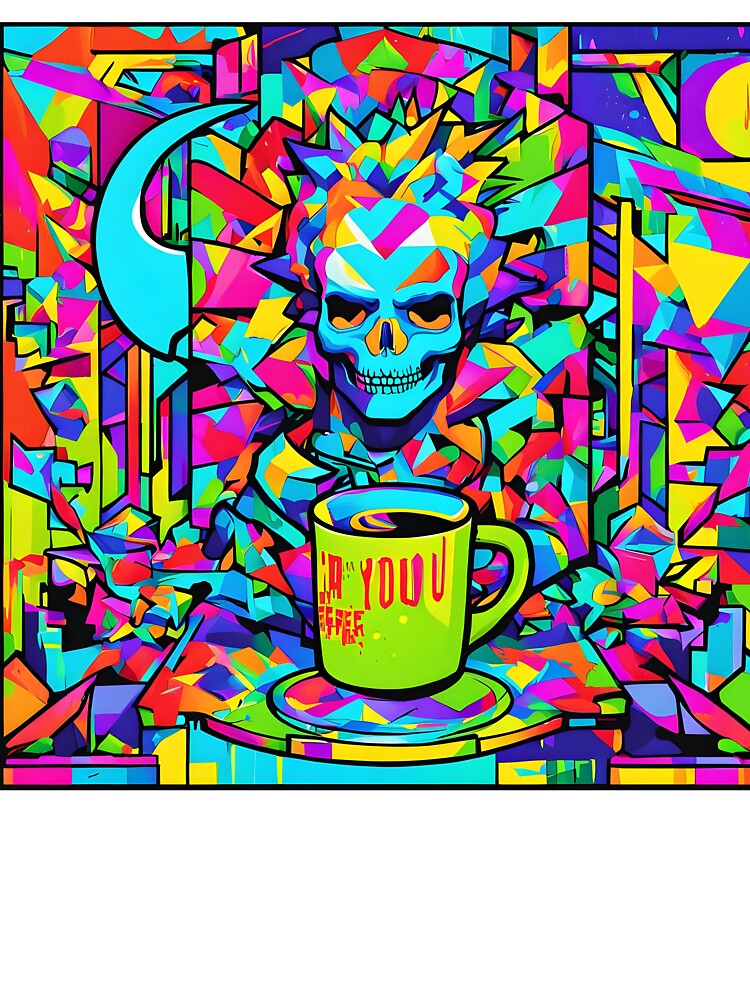 death coffee by INK & VISION STUDIO