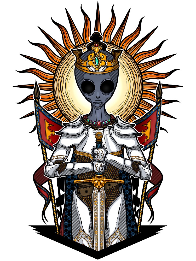 The alien King Arthur - Color version by ToleStyle