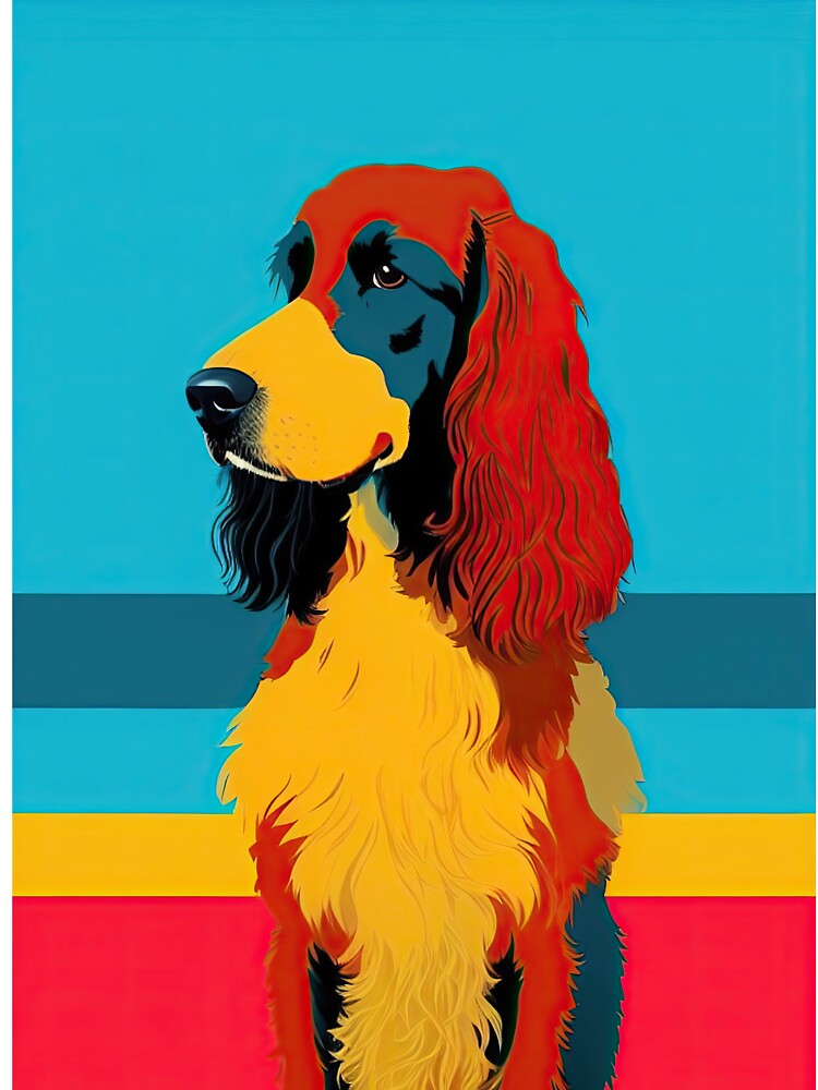 Cool Pop Art Cocker Spaniel Design by bobbi-gyre