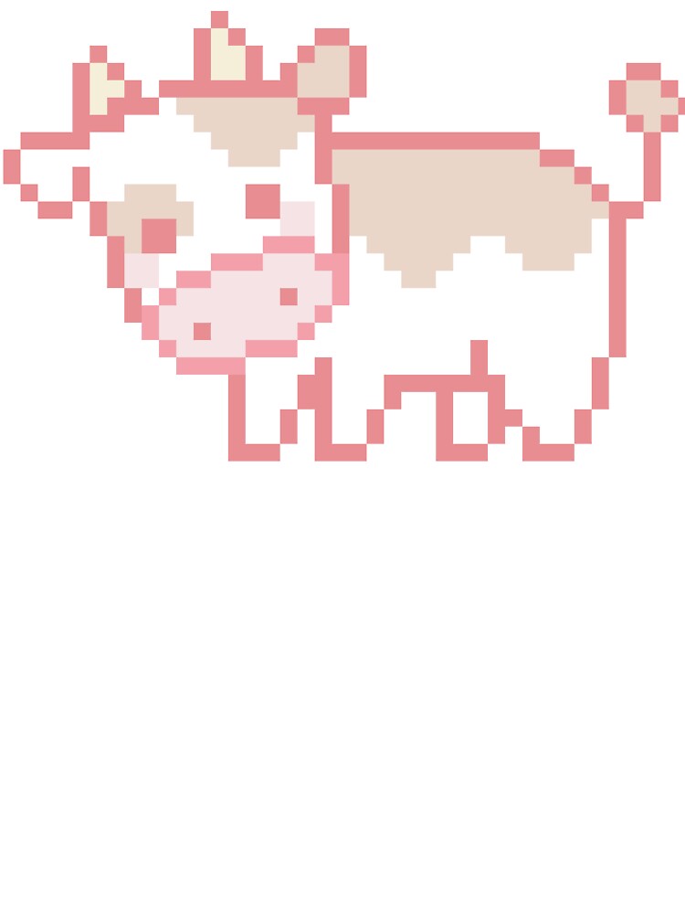 pixel cow by PixelArtiste