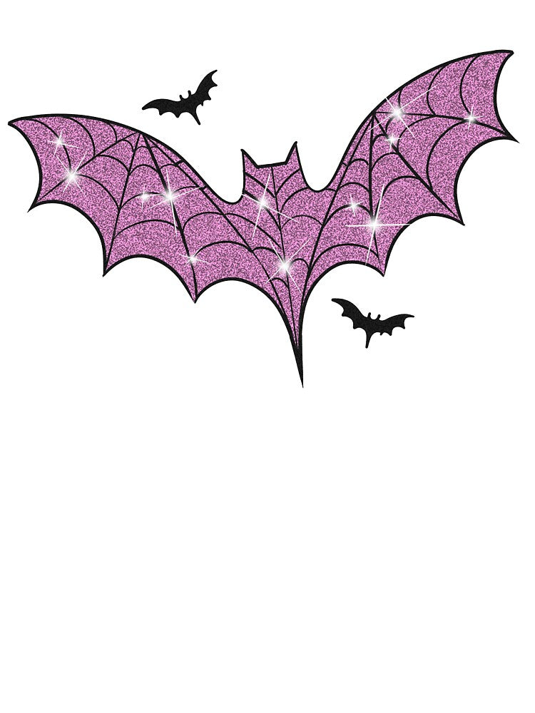 Pink Spider Web Bat by gross-girl99