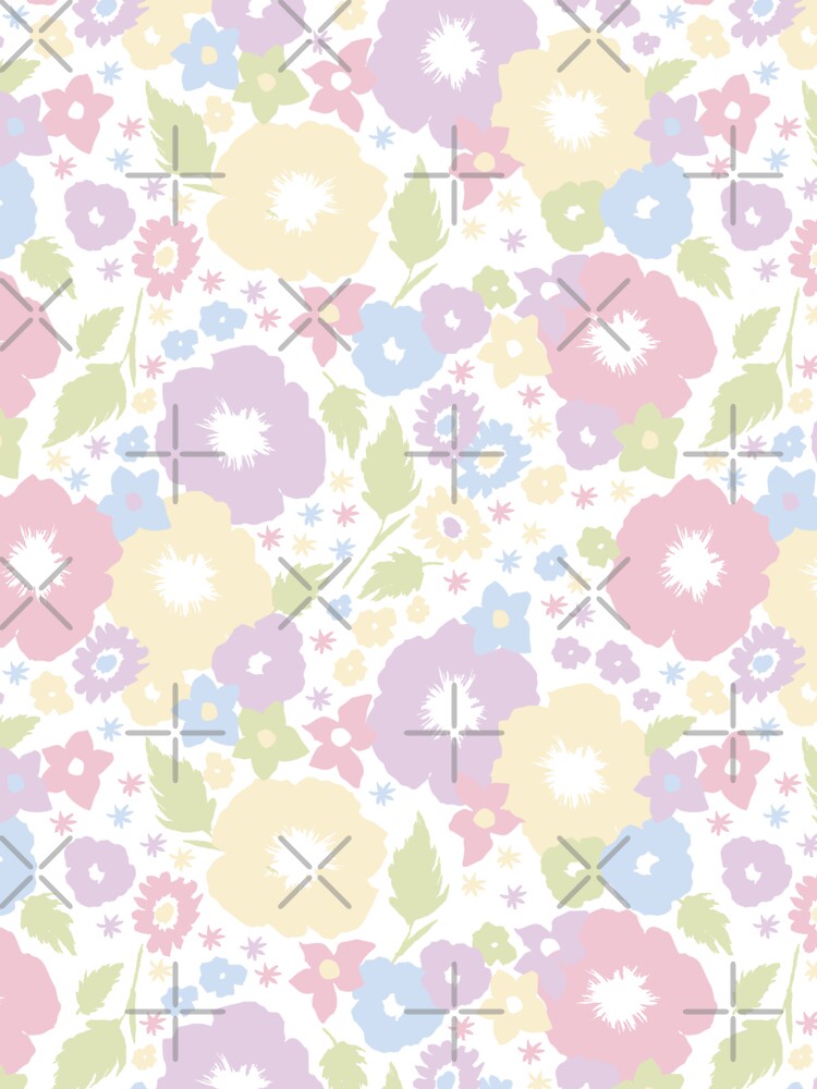 PASTEL BOHO MODERN FLOWERS by blomastudios