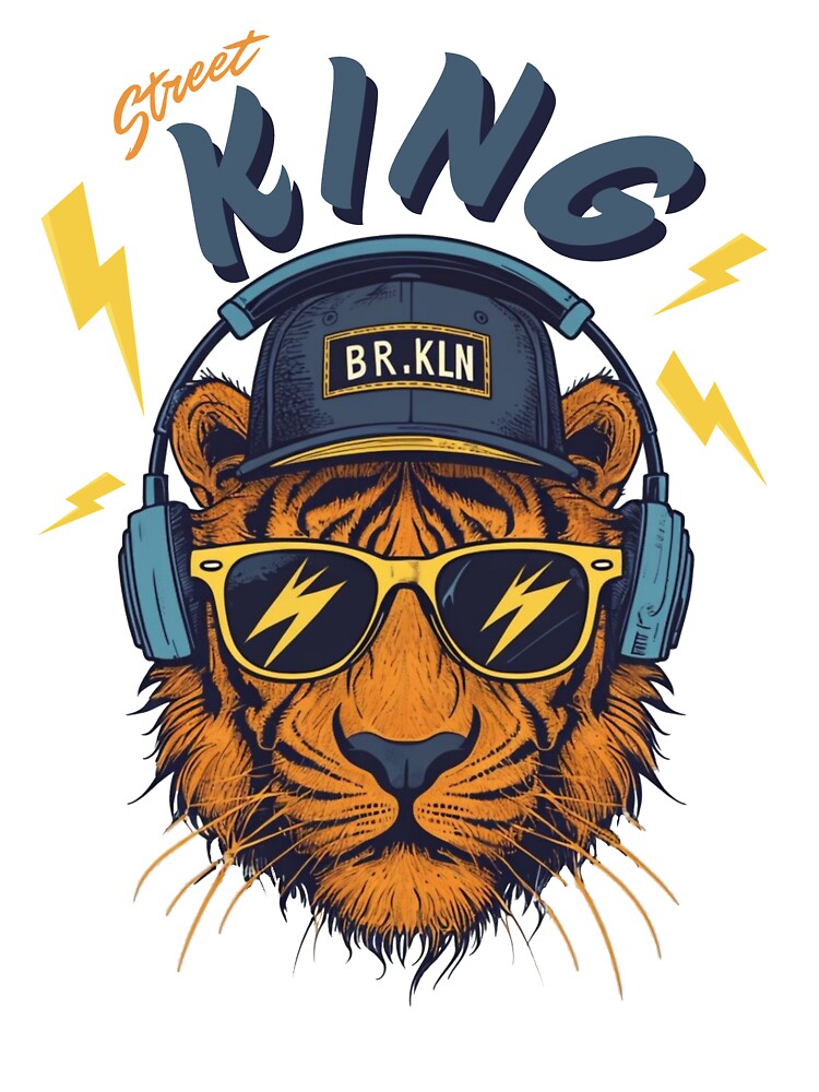 Street King – Urban Tiger Vibes by ZerotwoStudio