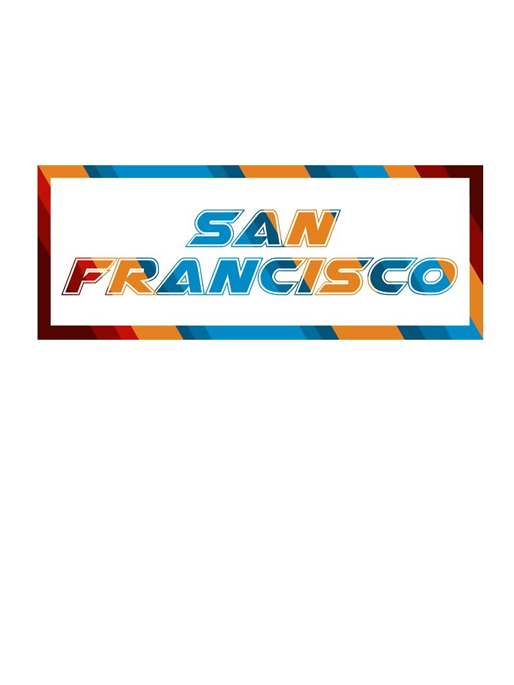 San Francisco T-Shirt for Men and Women by AllStarMerch