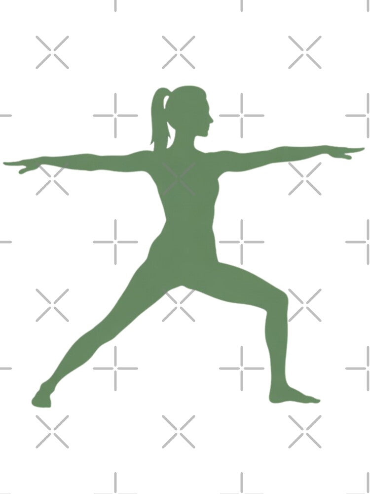 Slow Stretch Pose – Clean Yoga Illustration by Amevvoo