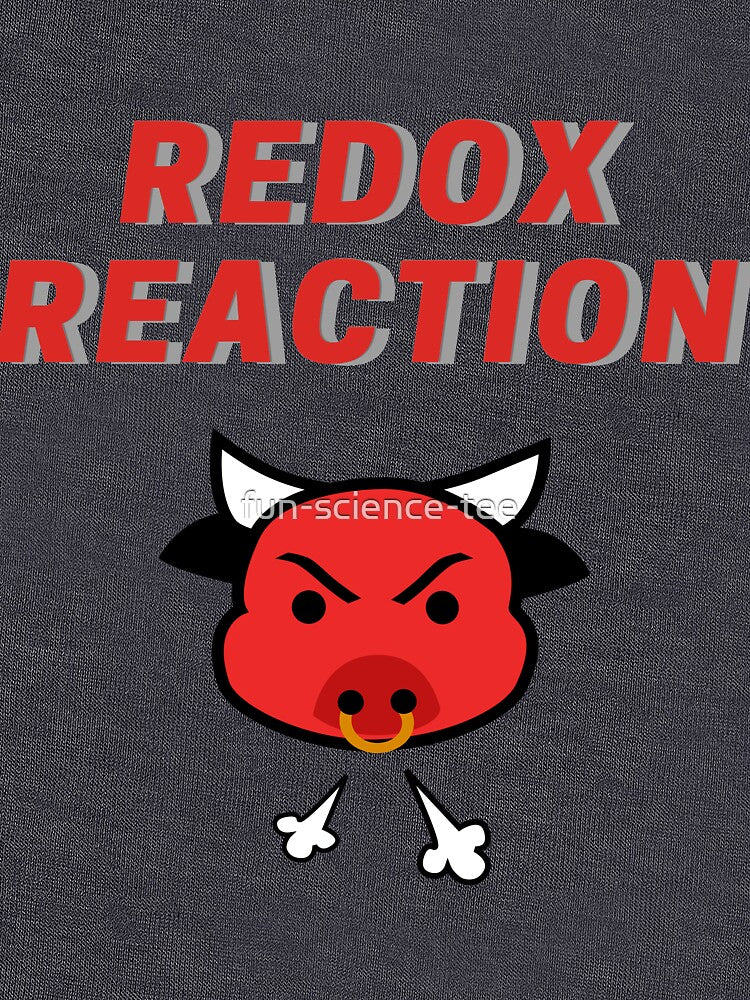 Redox reaction - chemistry reference by fun-science-tee