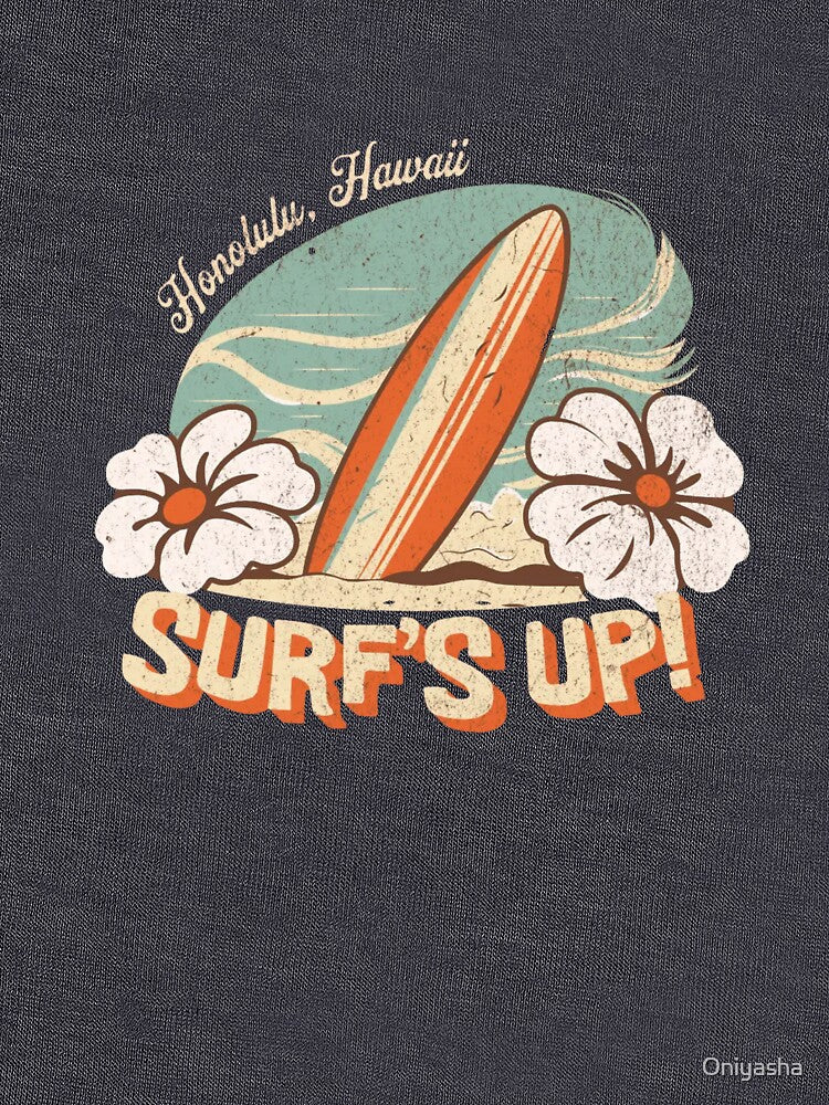 Hawaii Surfing Honolulu Beach Surf by Oniyasha