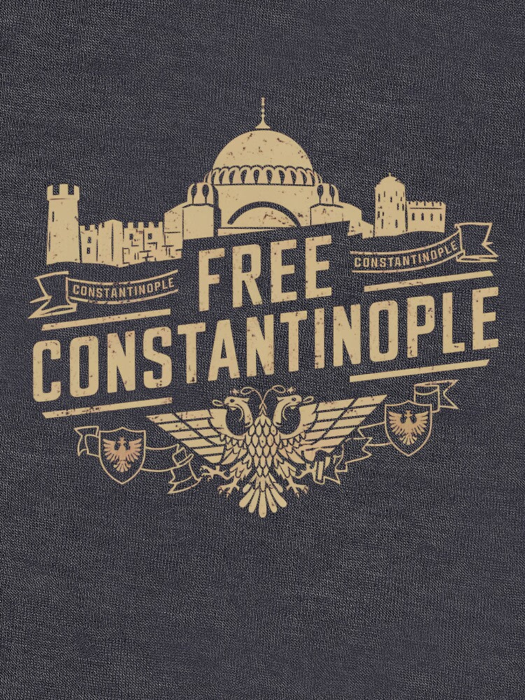 Free Constantinople History Buff Gift Tee by Eltjarah
