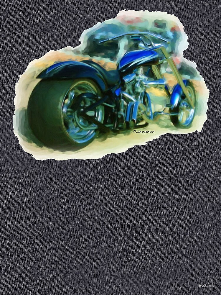 Blue Custom Bike by ezcat