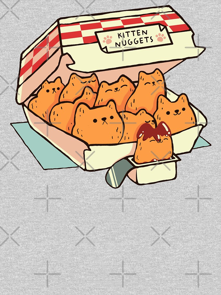 Kitten Nuggets Fast Food Cat by Tobe Fonseca by Tobe Fonseca®