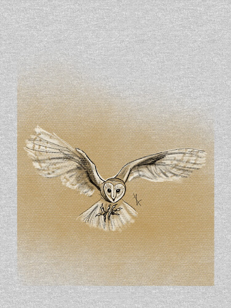 Sunset Owl by audreyoddity