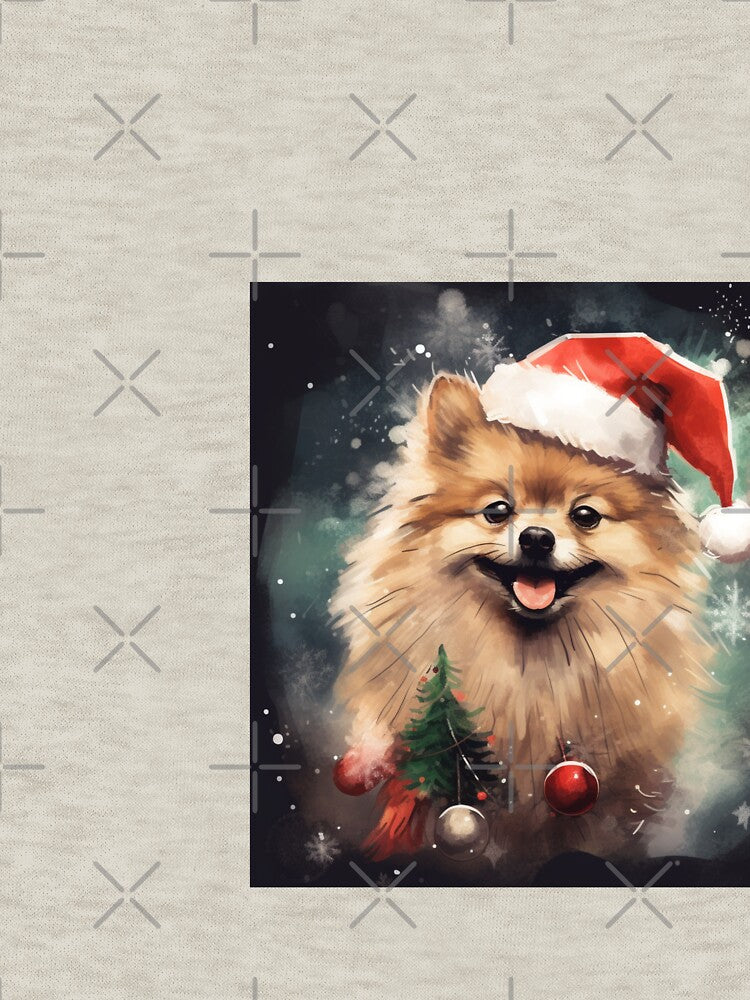 Soft-coated Wheaten Terrier Happy Christmas by CUTEDOGGIEZ