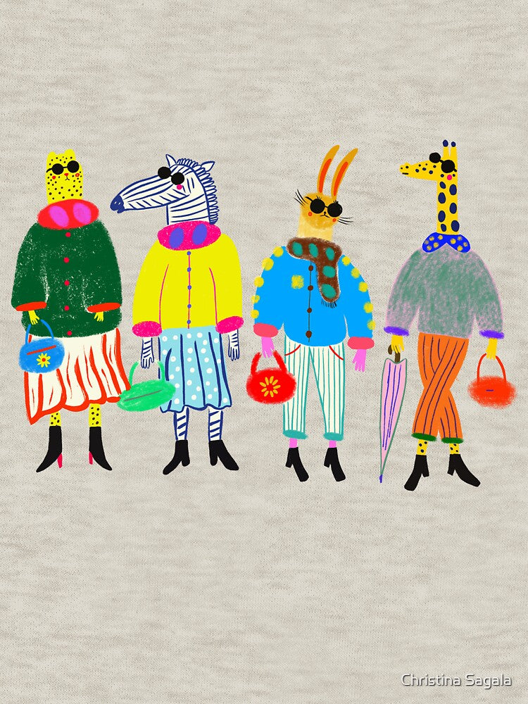 Animal streetwear by Christina Sagala