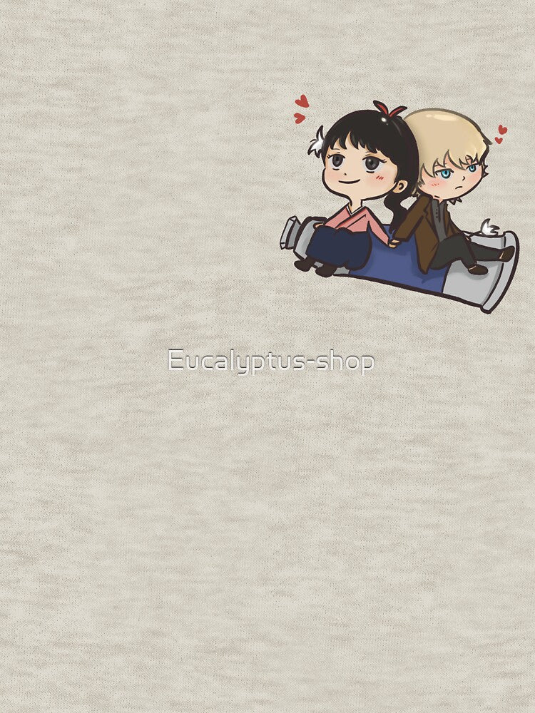 Love through a prism -chibi fanart by Eucalyptus-shop