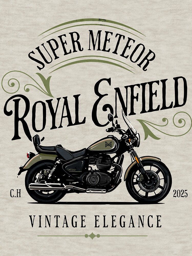 vintage elegance ROYAL ENFIELD SUPER METEOR 650 by monsalve-autos
