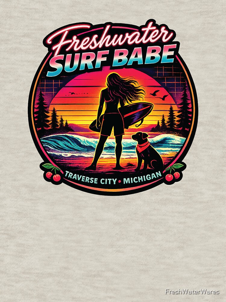 Freshwater Surf Babe T.C. Michigan by FreshWaterWares
