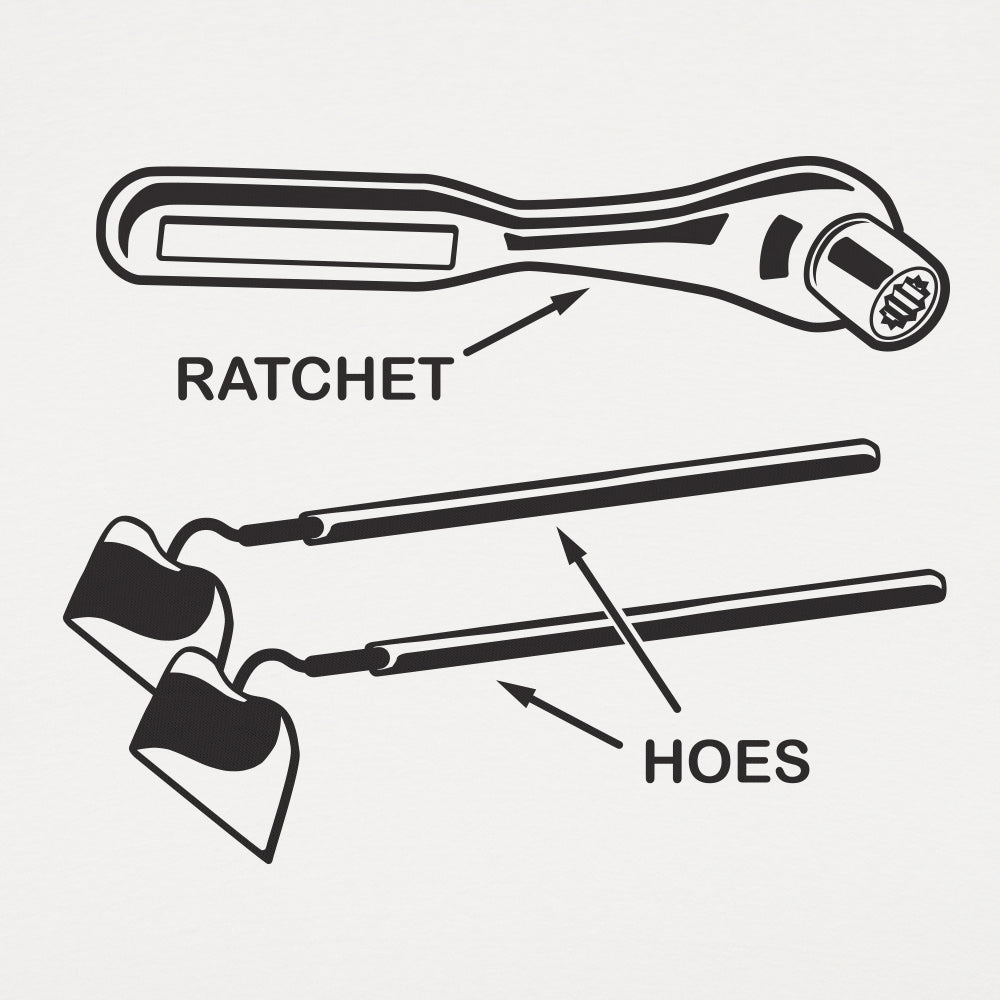 Ratchet Hoes