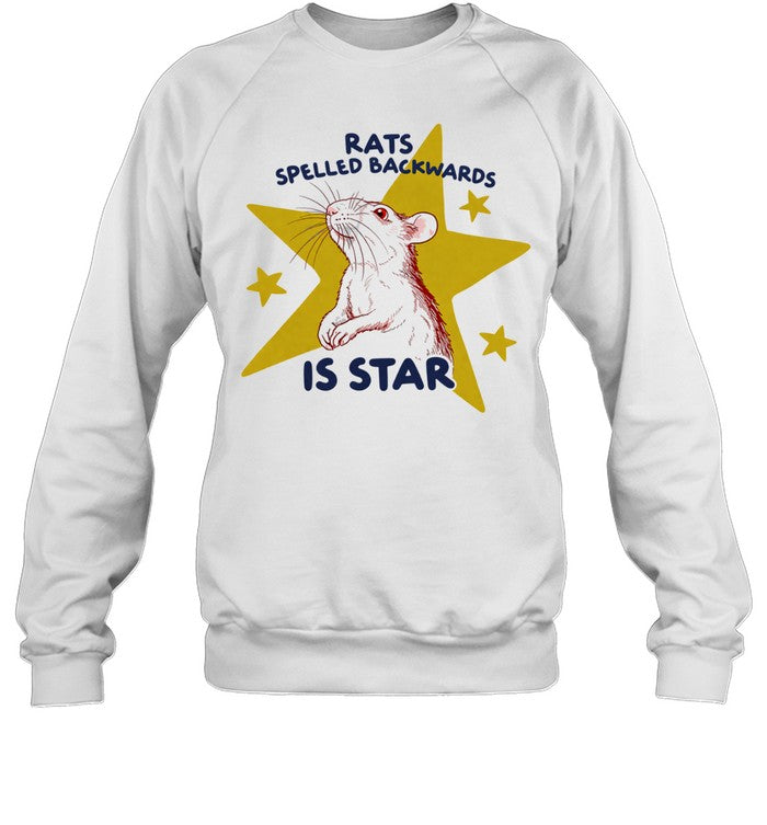 Rats spelled backwards is star Unisex T-Shirt