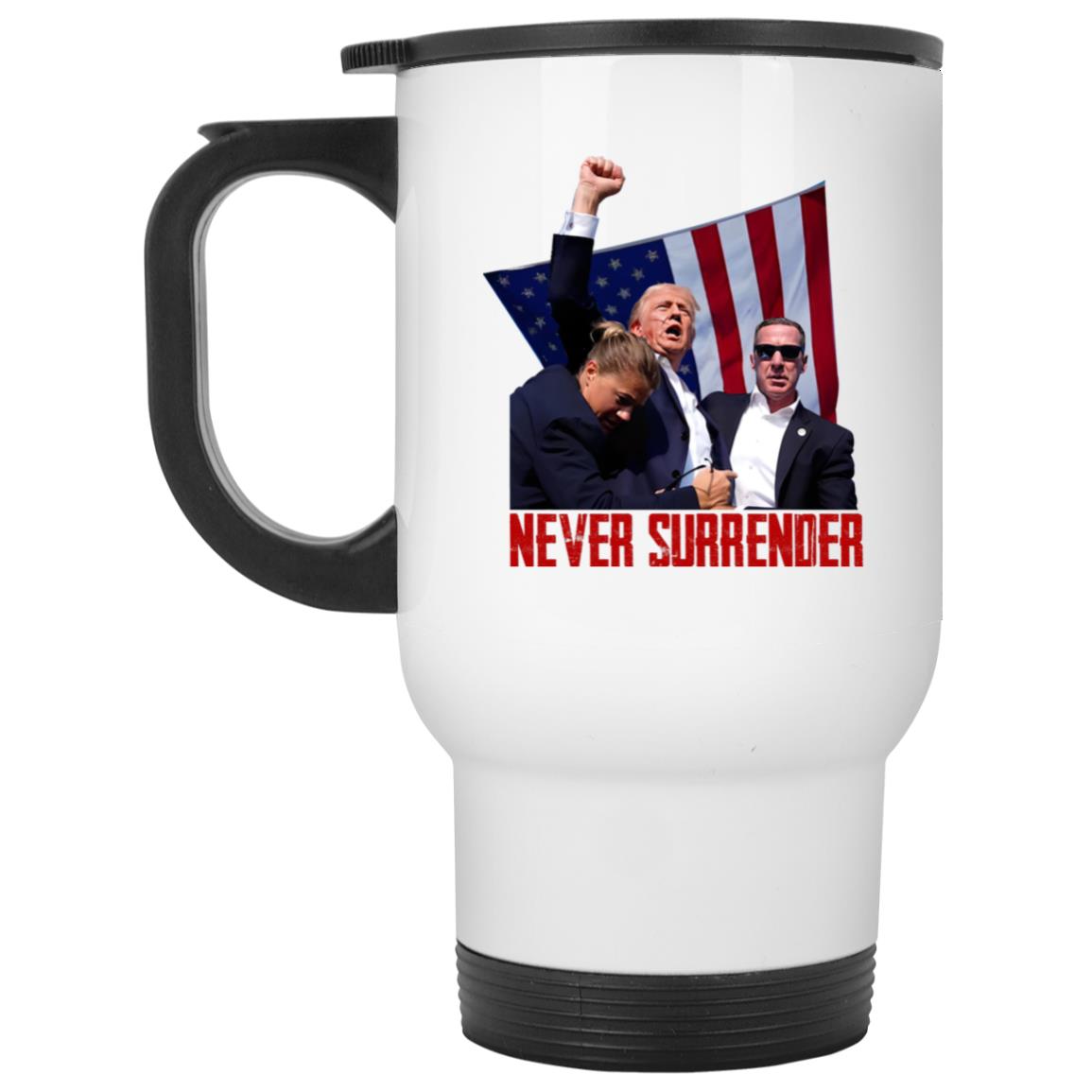 Trump Rally Never Surrender Mug