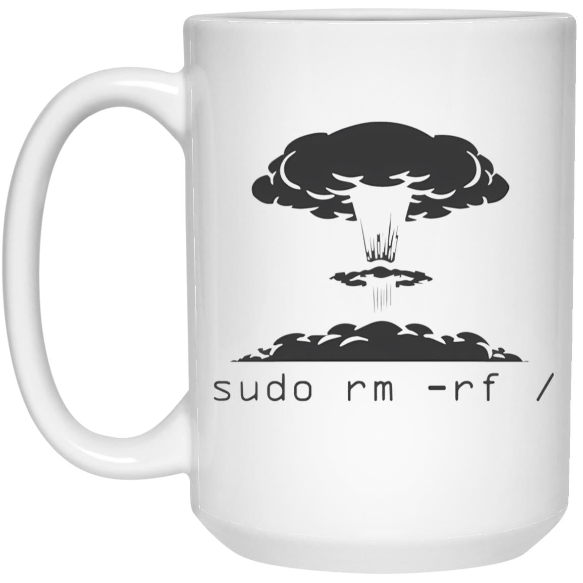 Sudo Rm Rf Nuclear Mug