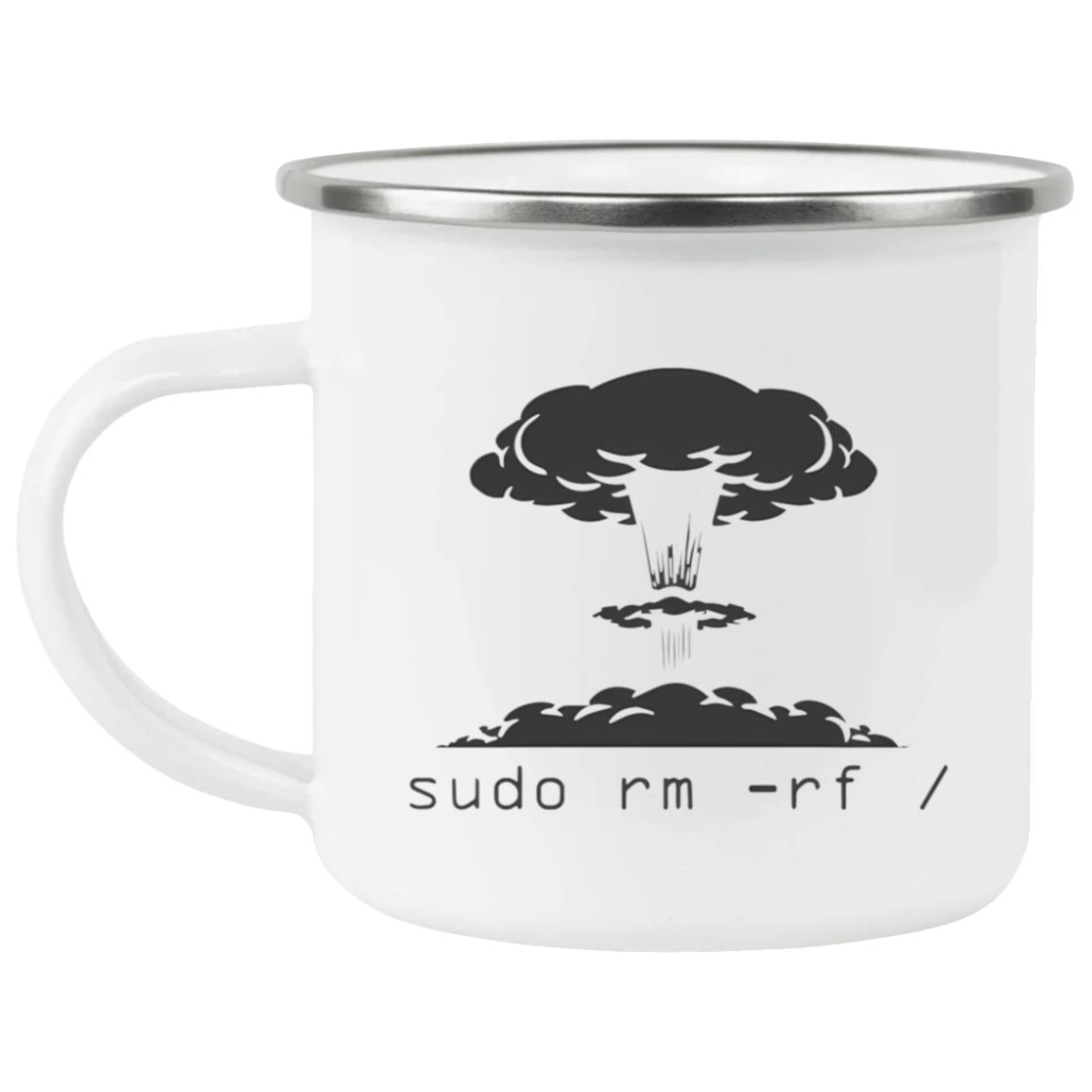 Sudo Rm Rf Nuclear Mug