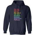 Fluorine Uranium Carbon Potassium Titanium Rubidium Uranium Magnesium Platinum Shirt