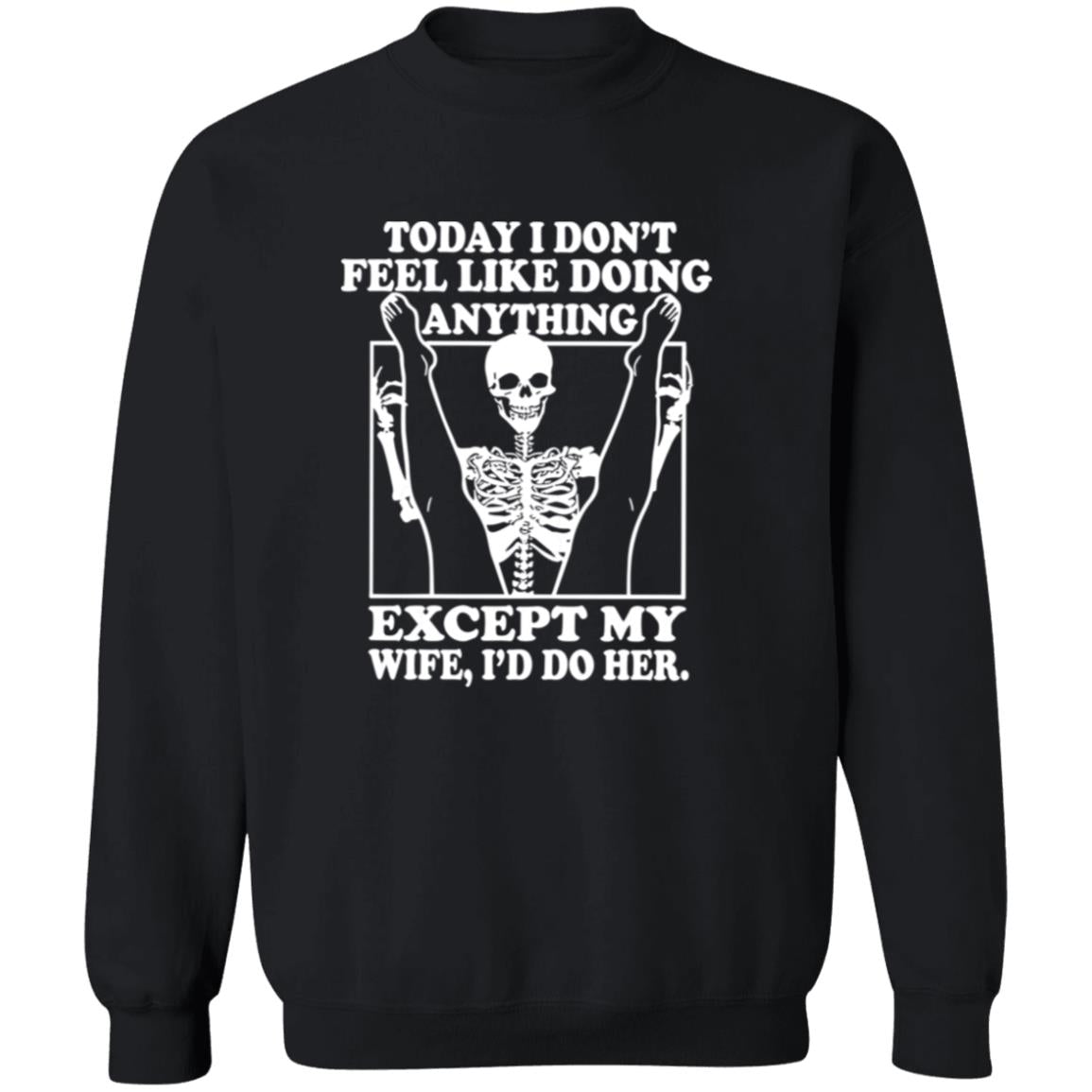 Today I Don’t Feel Like Doing Anything Except My Wife I’ll Do Her Shirt