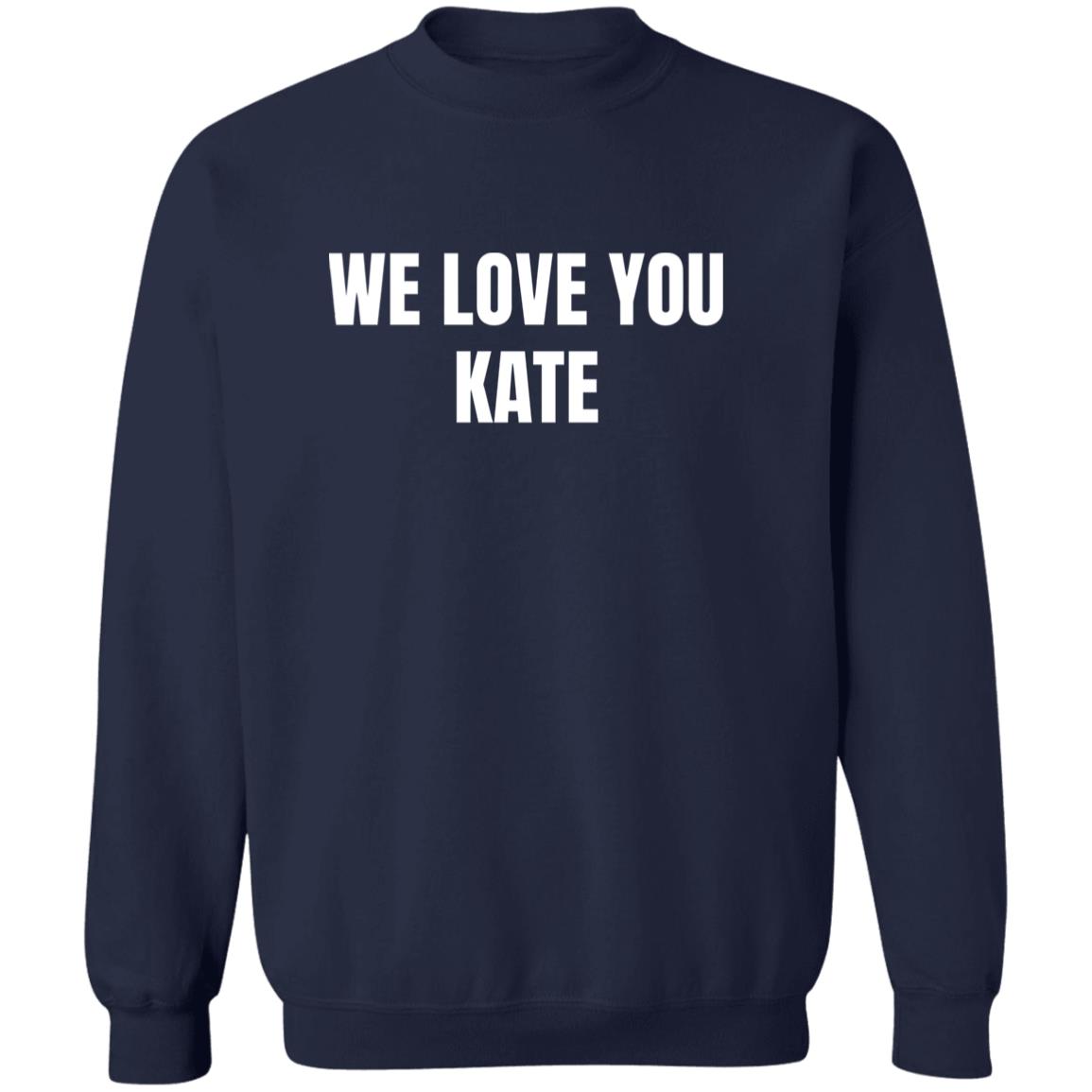Alexander Mcqueen We Love You Kate Shirt