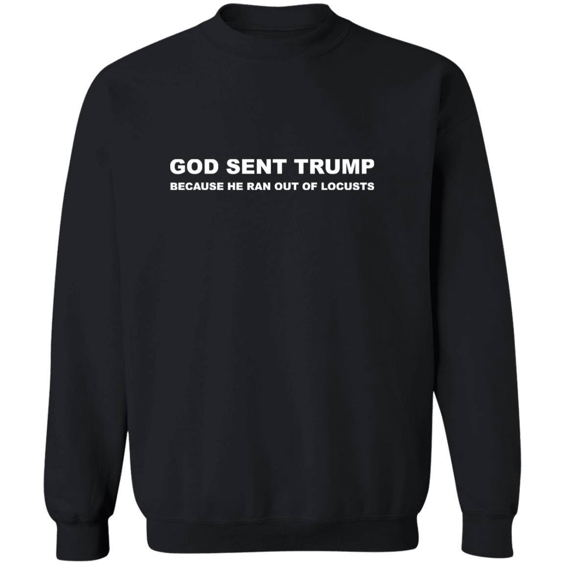 God Sent Trump Because He Ran Out of Locusts Shirt