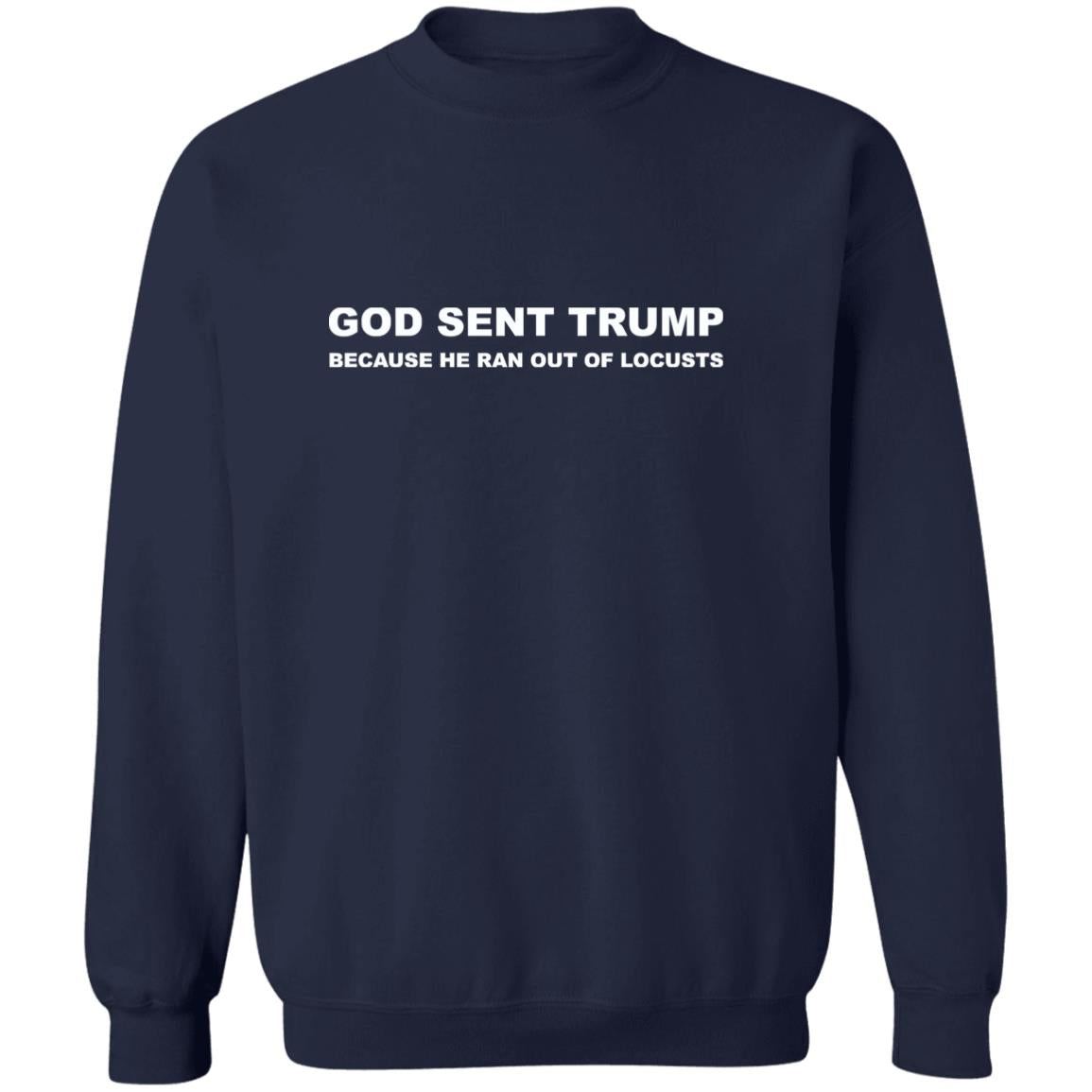 God Sent Trump Because He Ran Out of Locusts Shirt