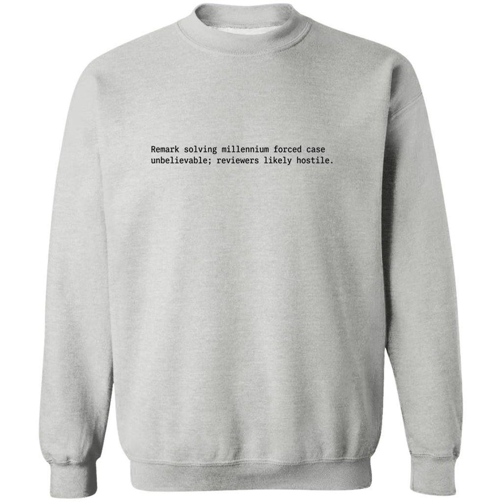 Sam Altman Remark Solving Millennium Forced Case Unbelievable Reviewers Likely Hostile Shirt