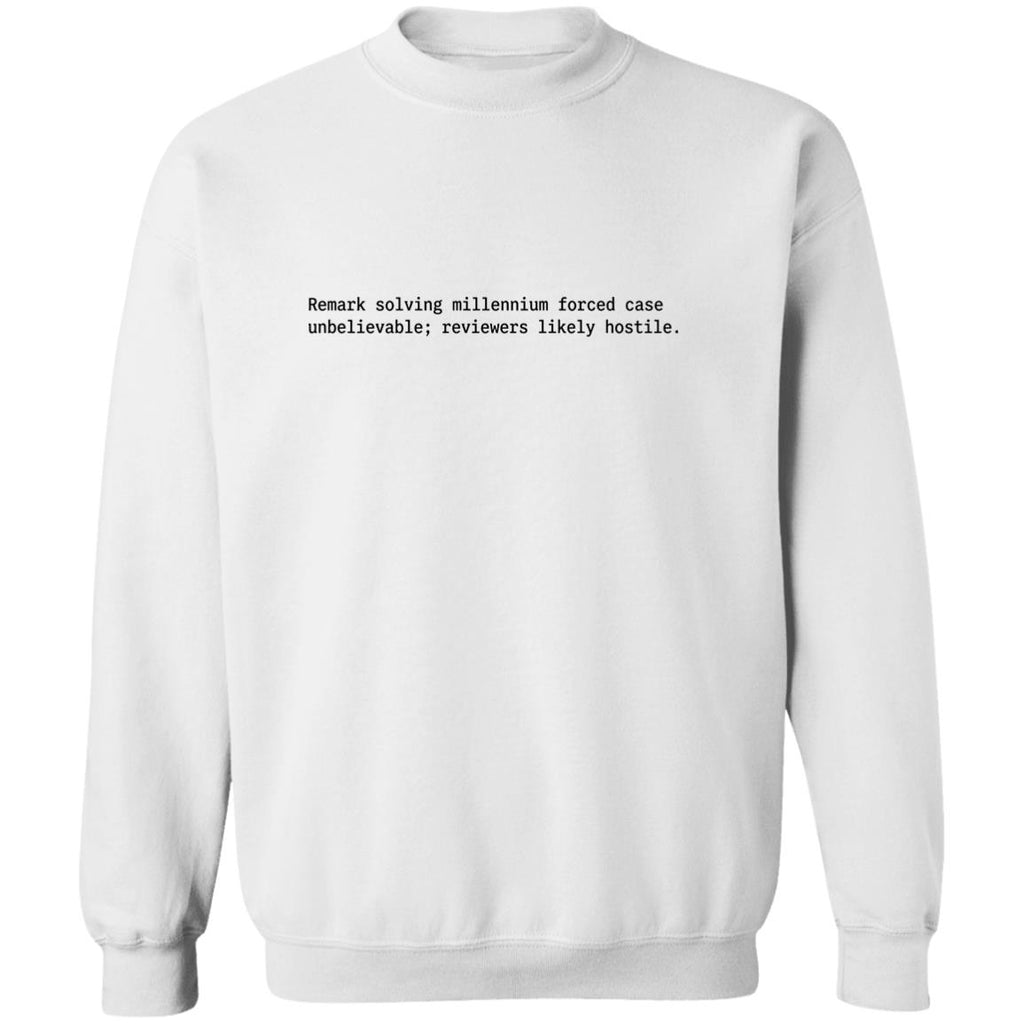 Sam Altman Remark Solving Millennium Forced Case Unbelievable Reviewers Likely Hostile Shirt