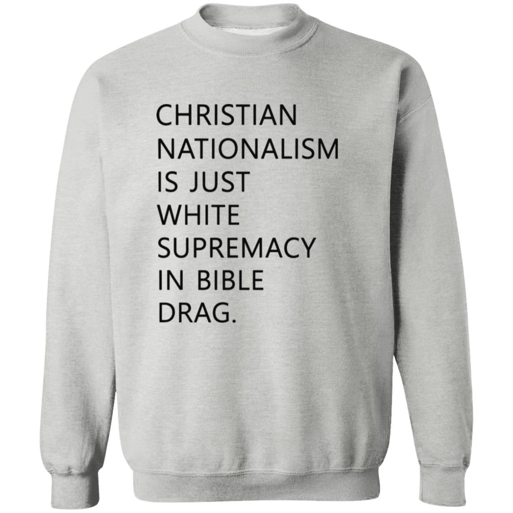 Tom Powell Jr Christian Nationalism Is Just White Supremacy In Bible Drag Shirt
