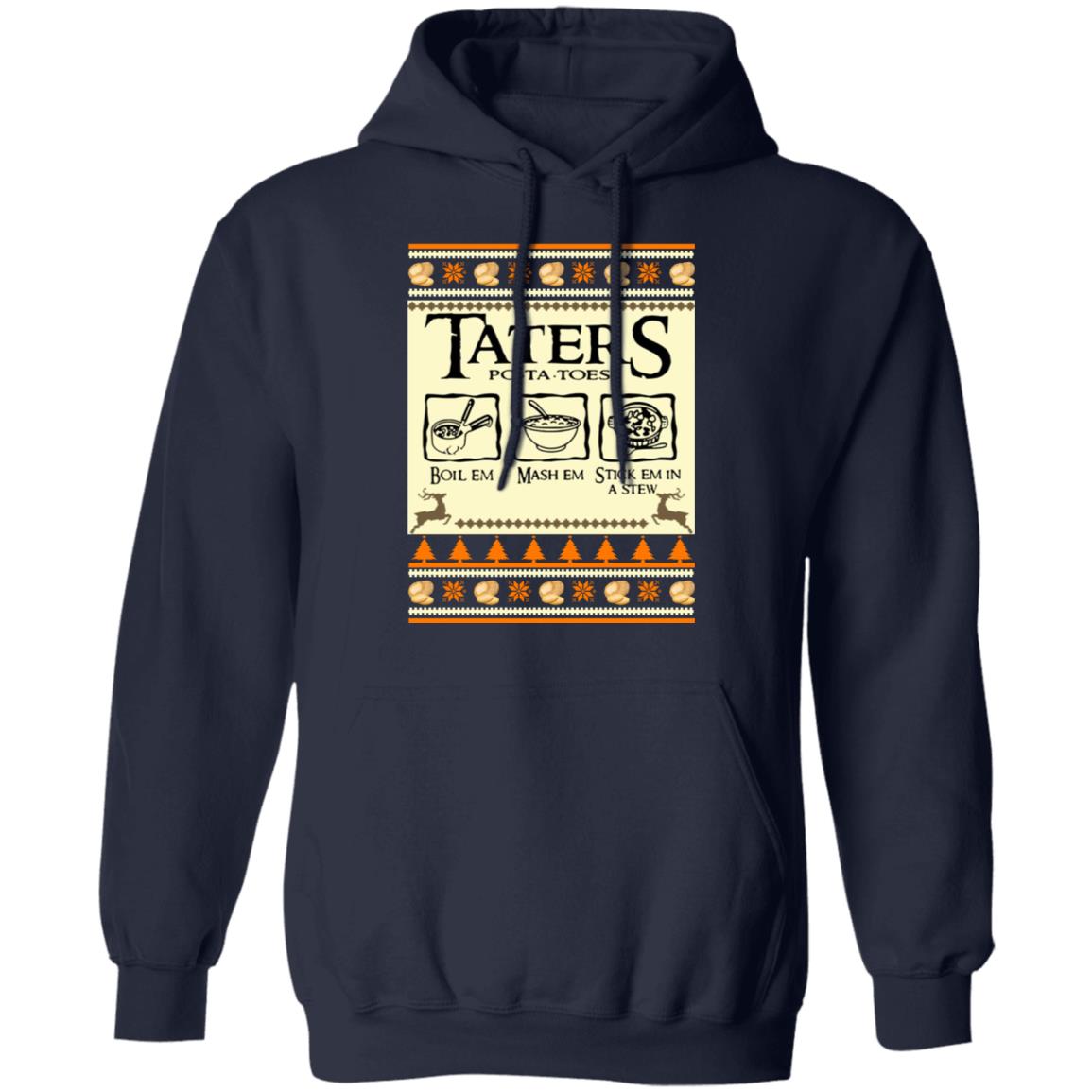 Taters Potatoes Christmas Sweater