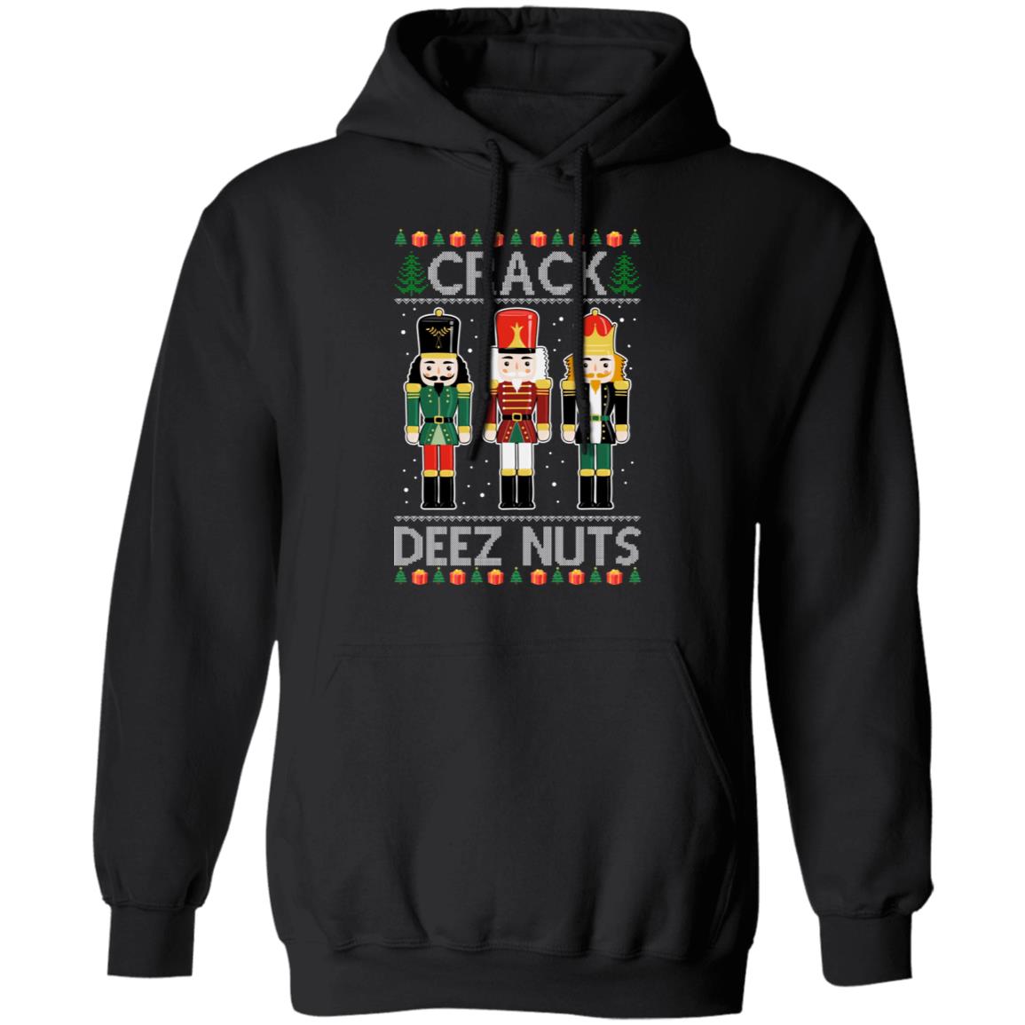Nutcracker Crack Deez Nuts Christmas Sweater