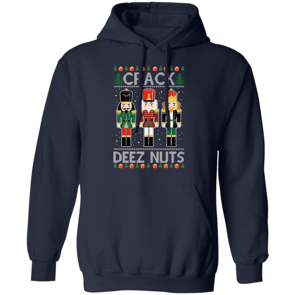 Nutcracker Crack Deez Nuts Christmas Sweater