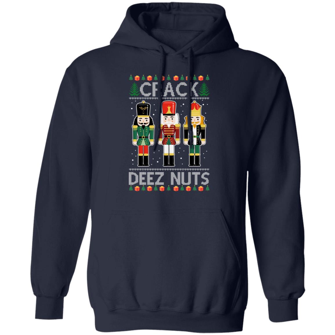 Nutcracker Crack Deez Nuts Christmas Sweater