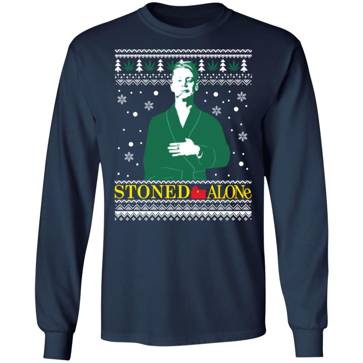 Stoned Alone Christmas Sweater