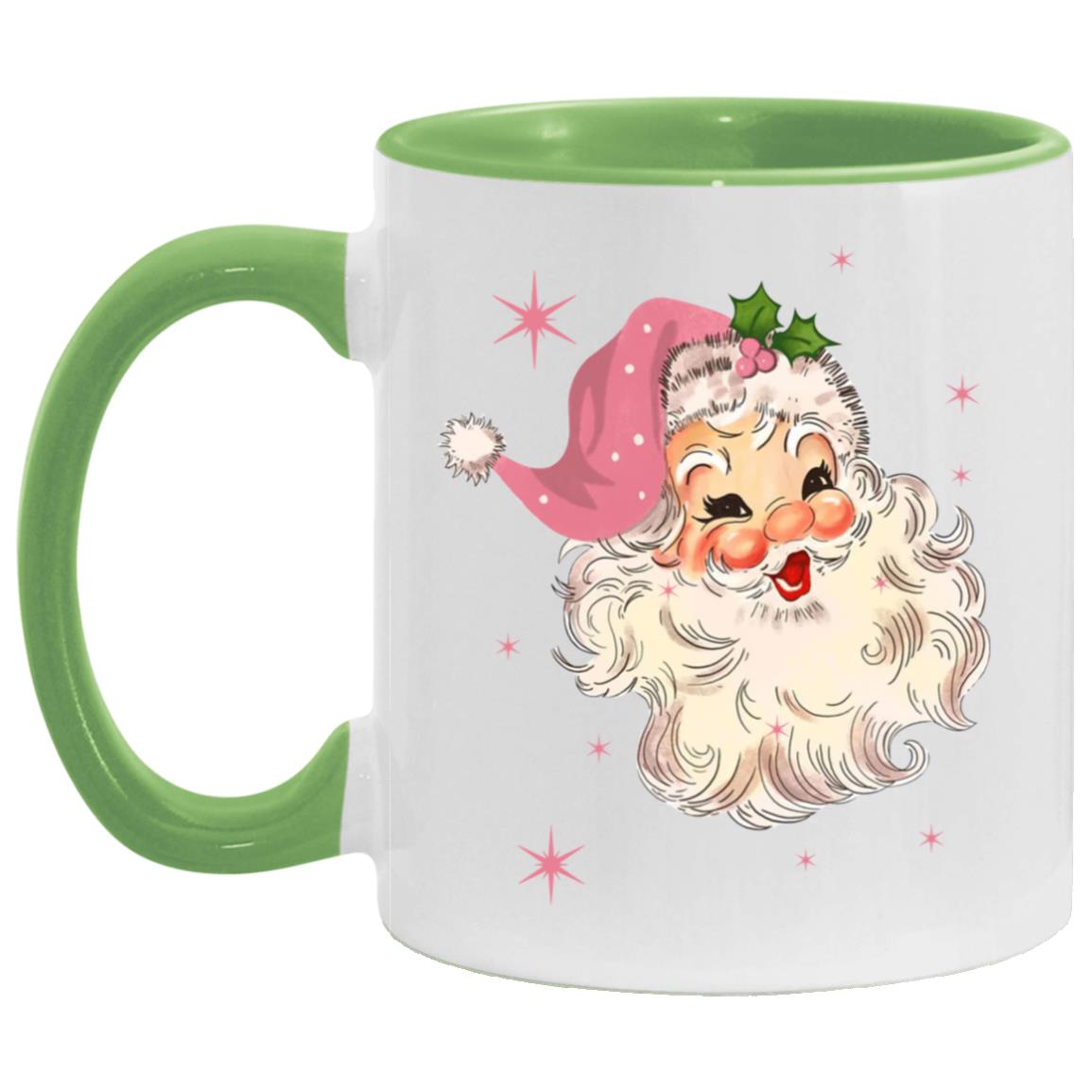 Pink Santa Mug