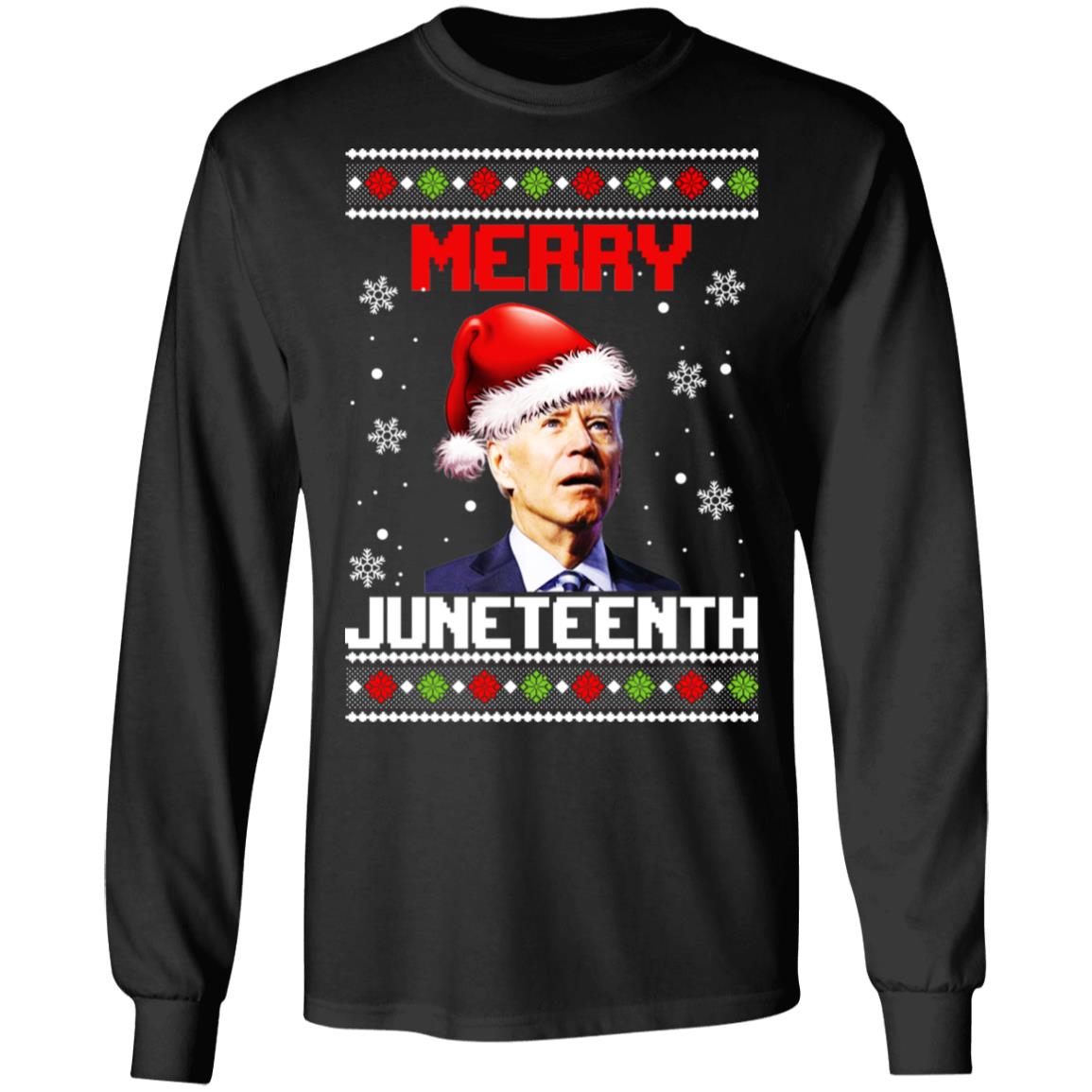 Joe Biden – Merry Juneteenth Christmas Sweater