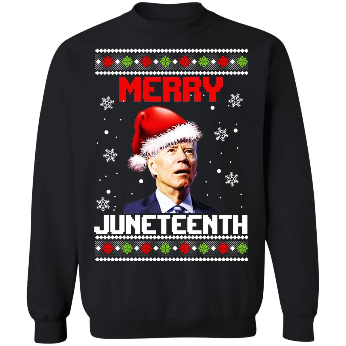 Joe Biden – Merry Juneteenth Christmas Sweater