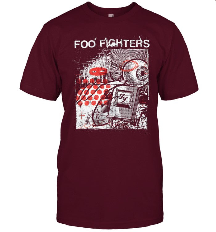 Retro FF and Skeleton Unisex T-Shirt