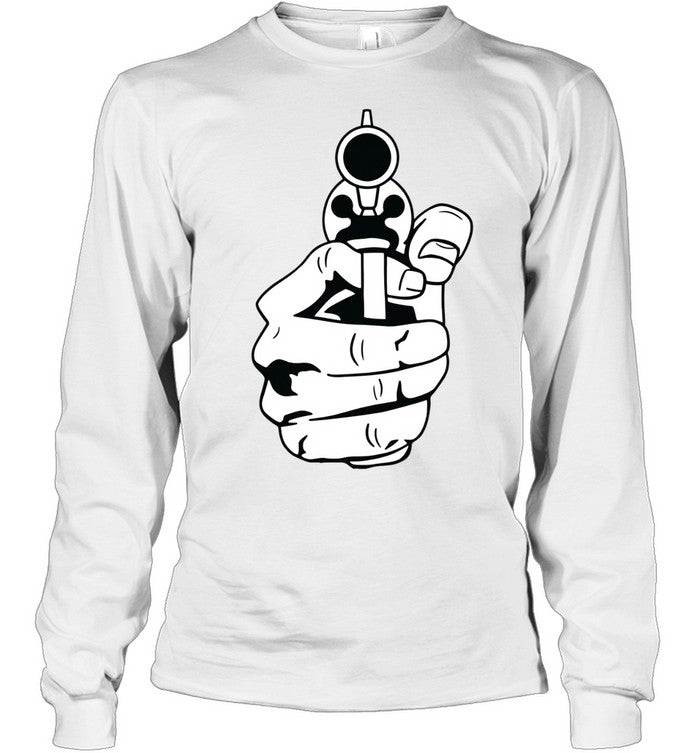 Revolver Hand Pointing Unisex T-Shirt