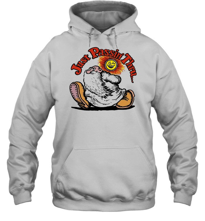 Robert Crumb Just Passin Thru bearded man sun Unisex T-Shirt