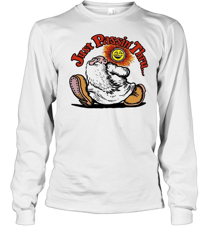 Robert Crumb Just Passin Thru bearded man sun Unisex T-Shirt
