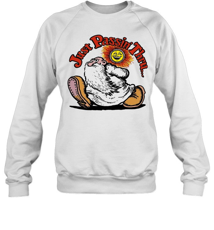 Robert Crumb Just Passin Thru bearded man sun Unisex T-Shirt