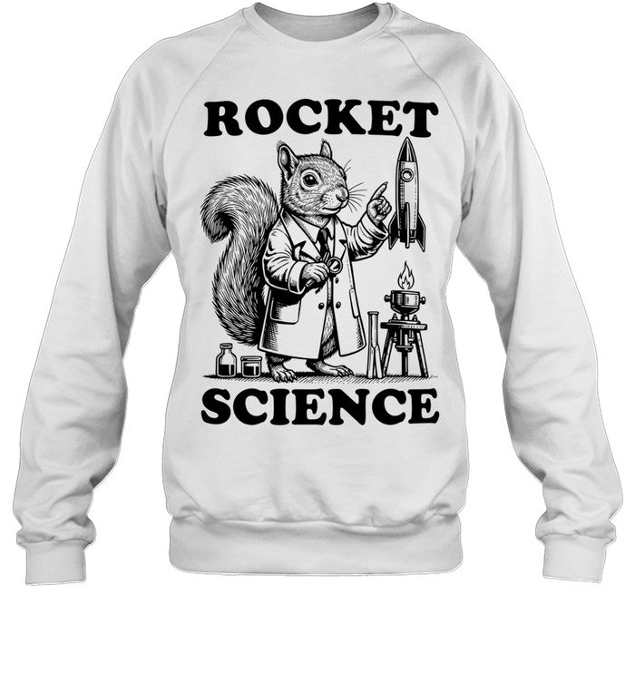 Rocket Science Squirrel Scientist funny Unisex T-Shirt
