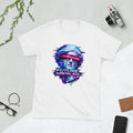 Future Nostalgia Glitch Art Unisex T Shirt Cyberpunk Statue Graphic Tee